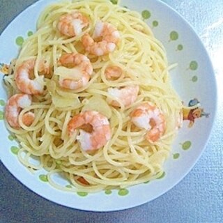 海老のパスタ